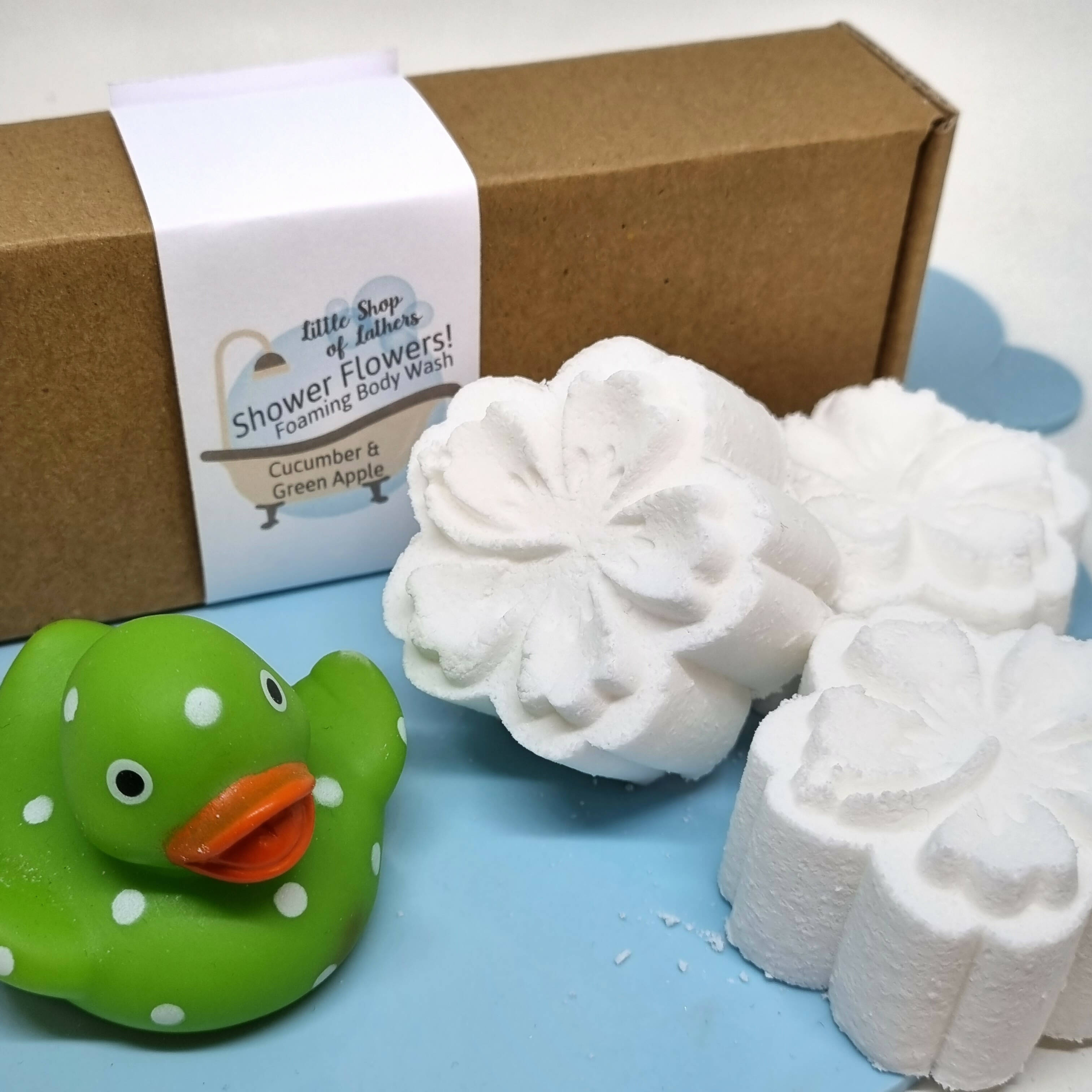 Shower Flowers - Foaming Body Wash - Cucumber/Apple