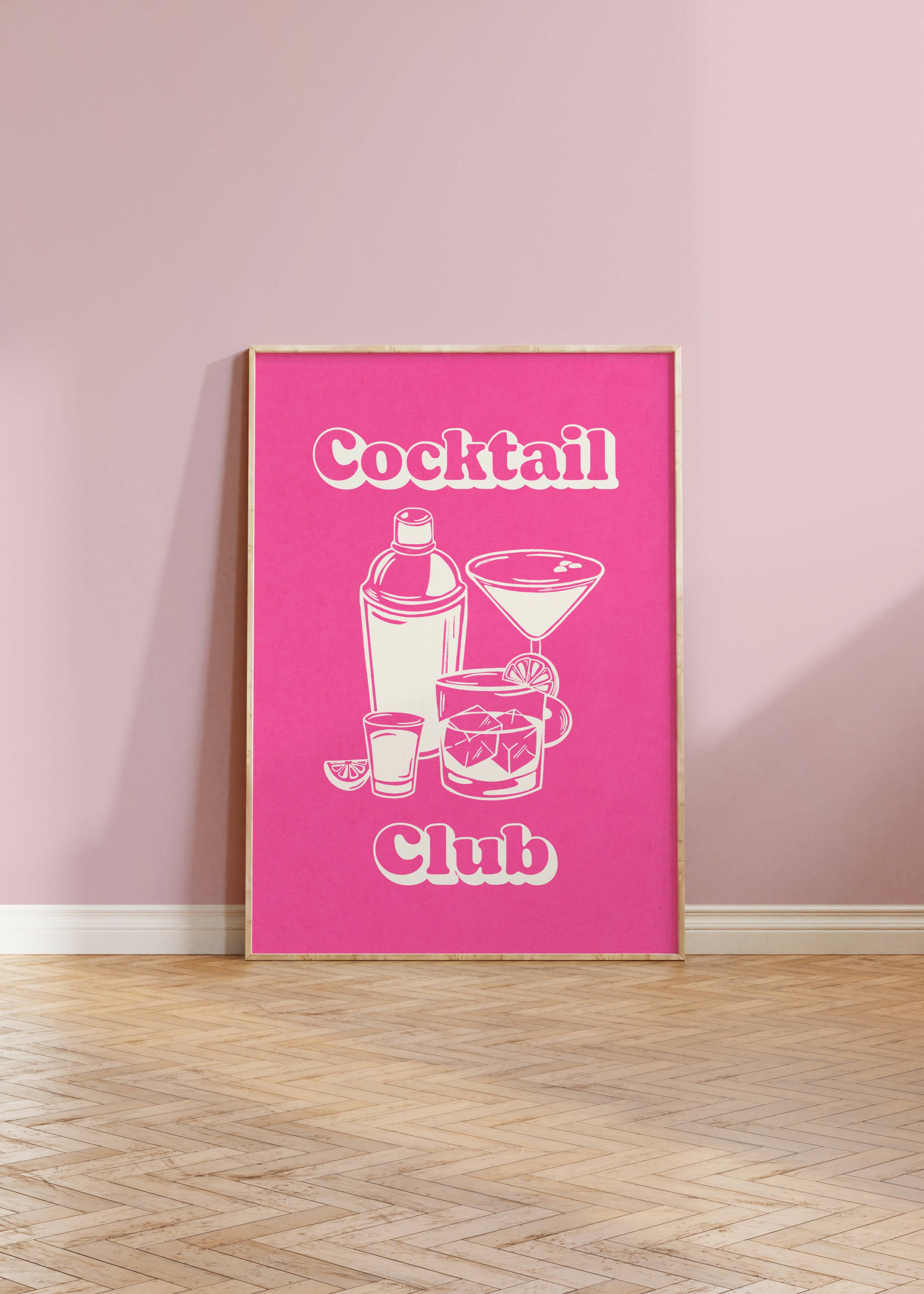 Cocktail Club Print for Stylish Home Decor | Art & Soul
