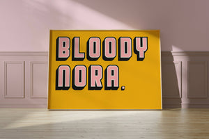 Bloody Nora Print