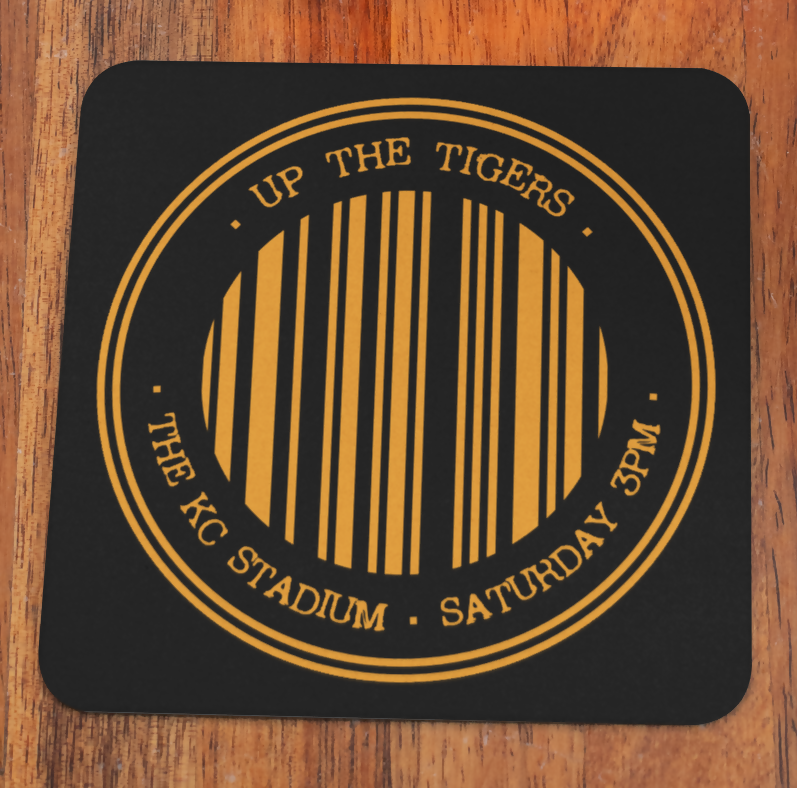 Hull City Coaster BLACKCODE Design