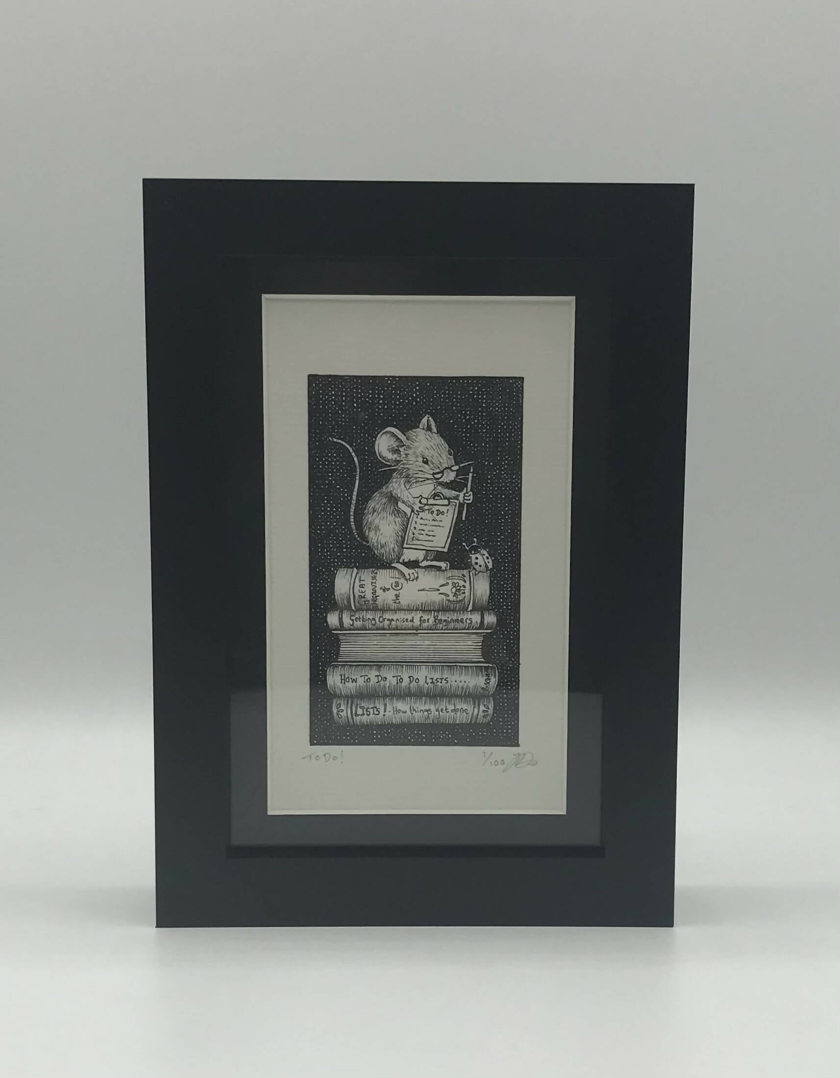 To Do ! - Limited Edition Print by Jenny Davies