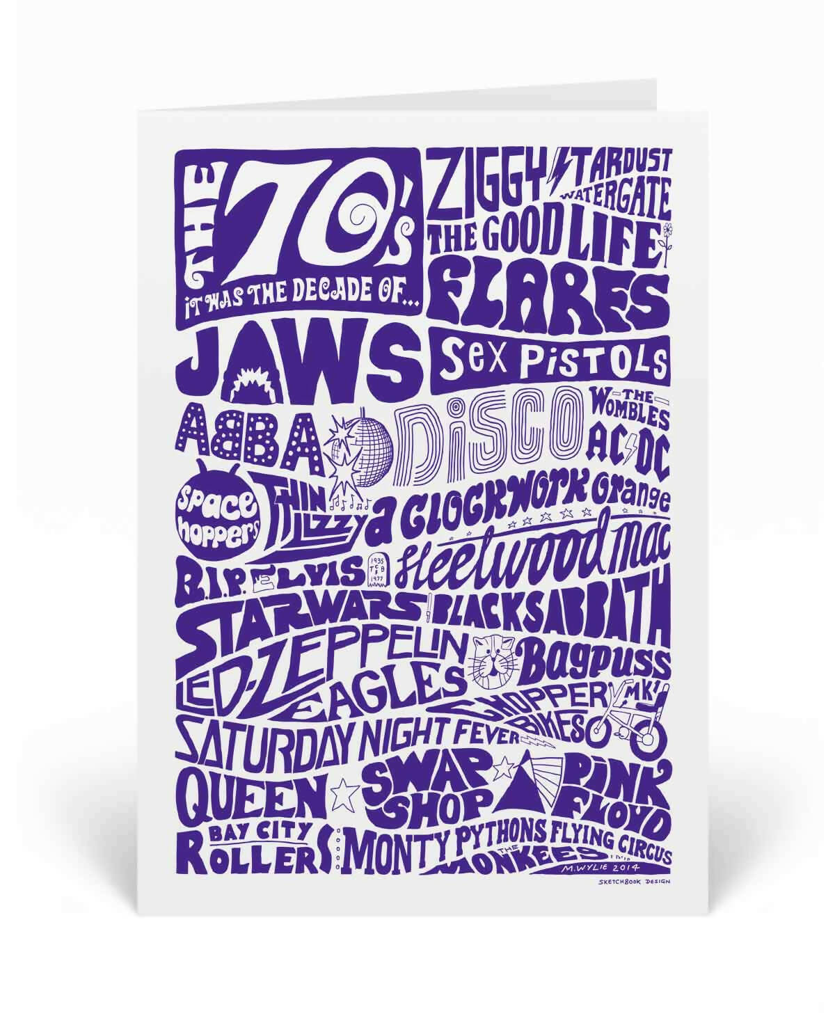1990s Greeting Card | Nostalgic Typography Design | Art & Soul
