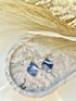 Midnight Sky No . 2 - Handmade Polymer Clay Earrings