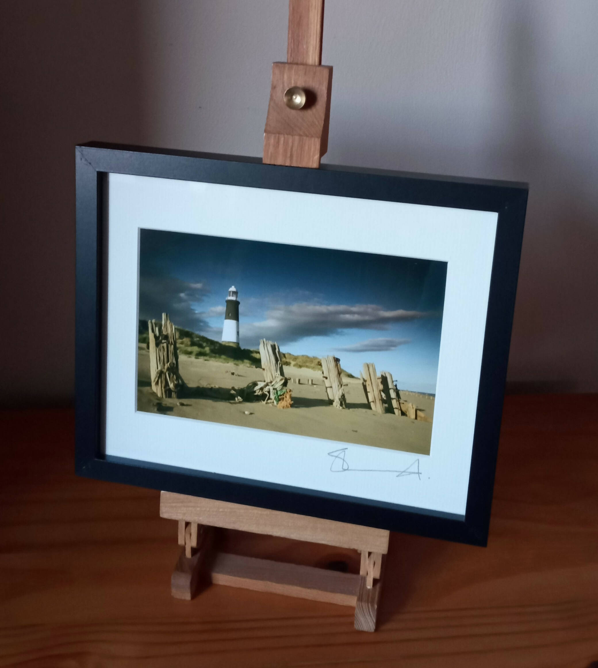 Spurn Lighthouse (Small Frame) Print | Art & Soul