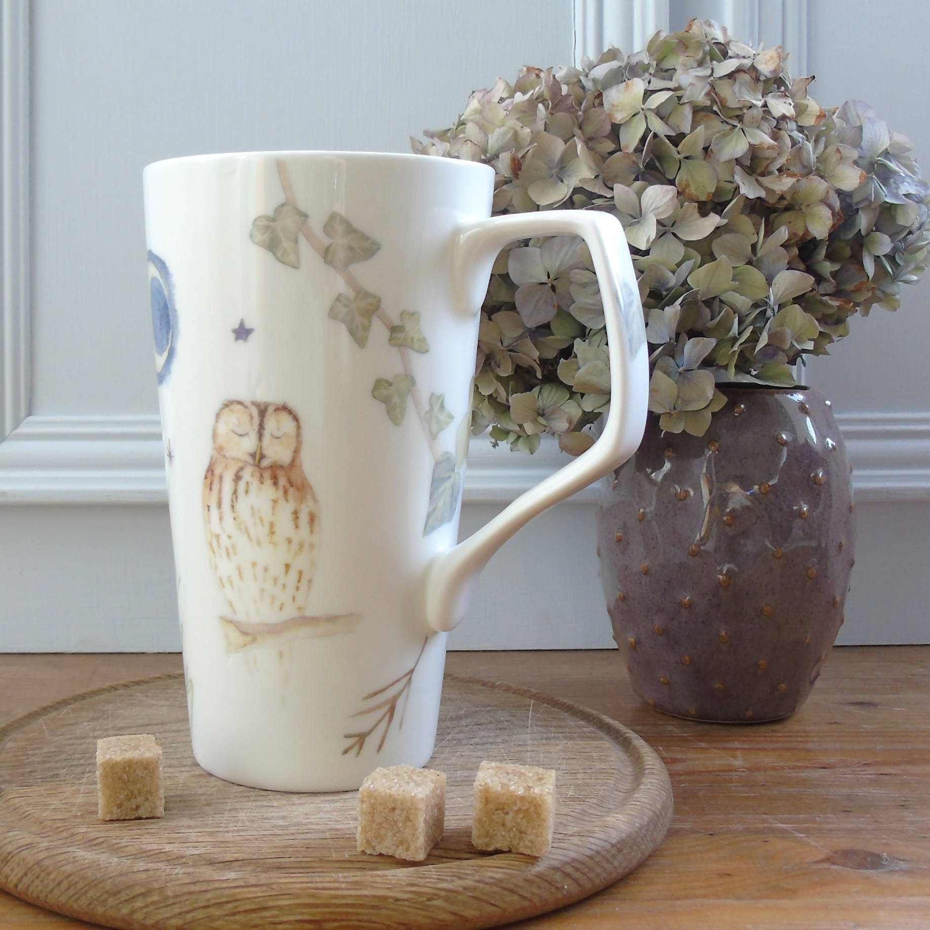 Tall Cone Tawny Owl Mug