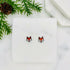 Cute Handmade Fox Stud Earrings | Art & Soul