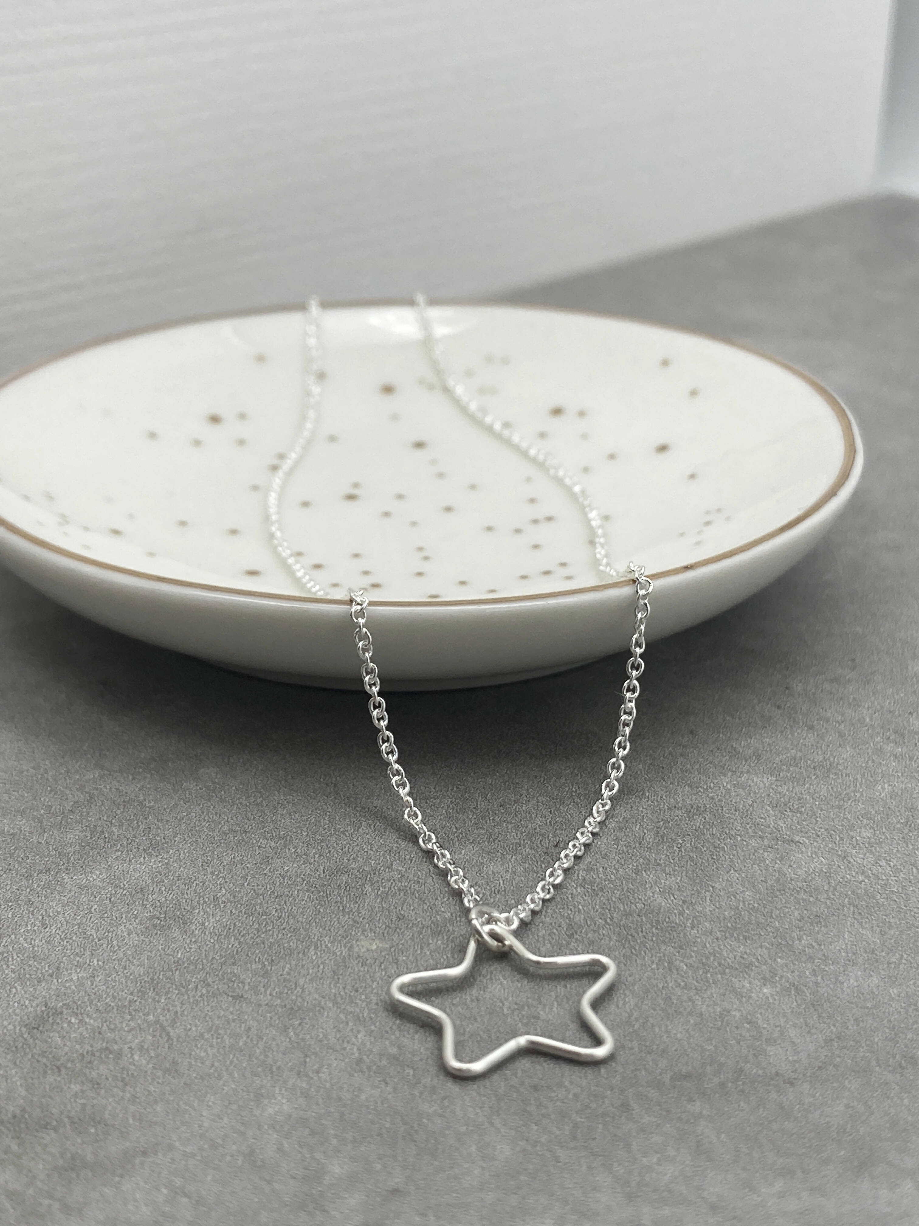 Star Outline Necklace