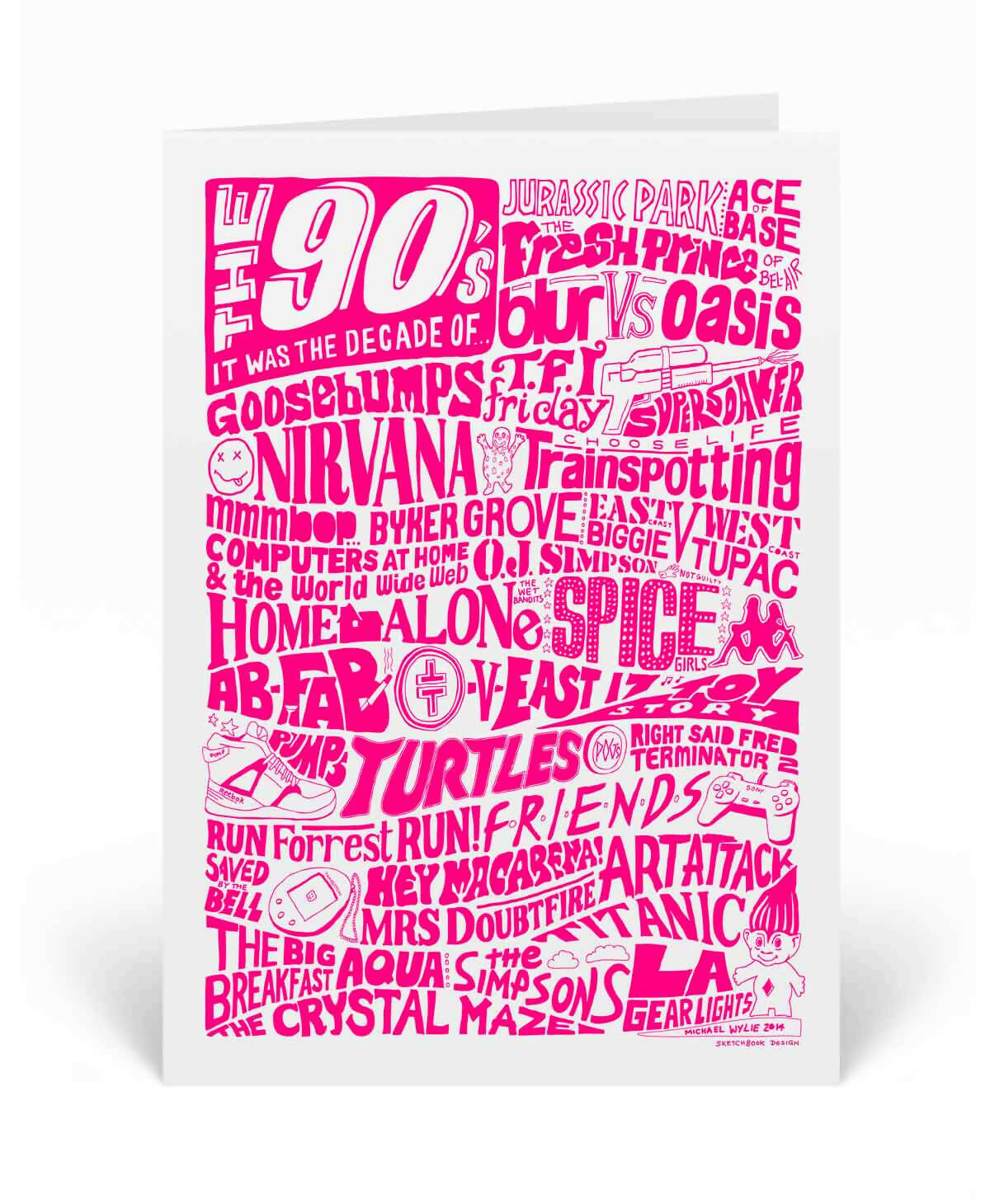 1990s Greeting Card | Nostalgic Design | Art & Soul