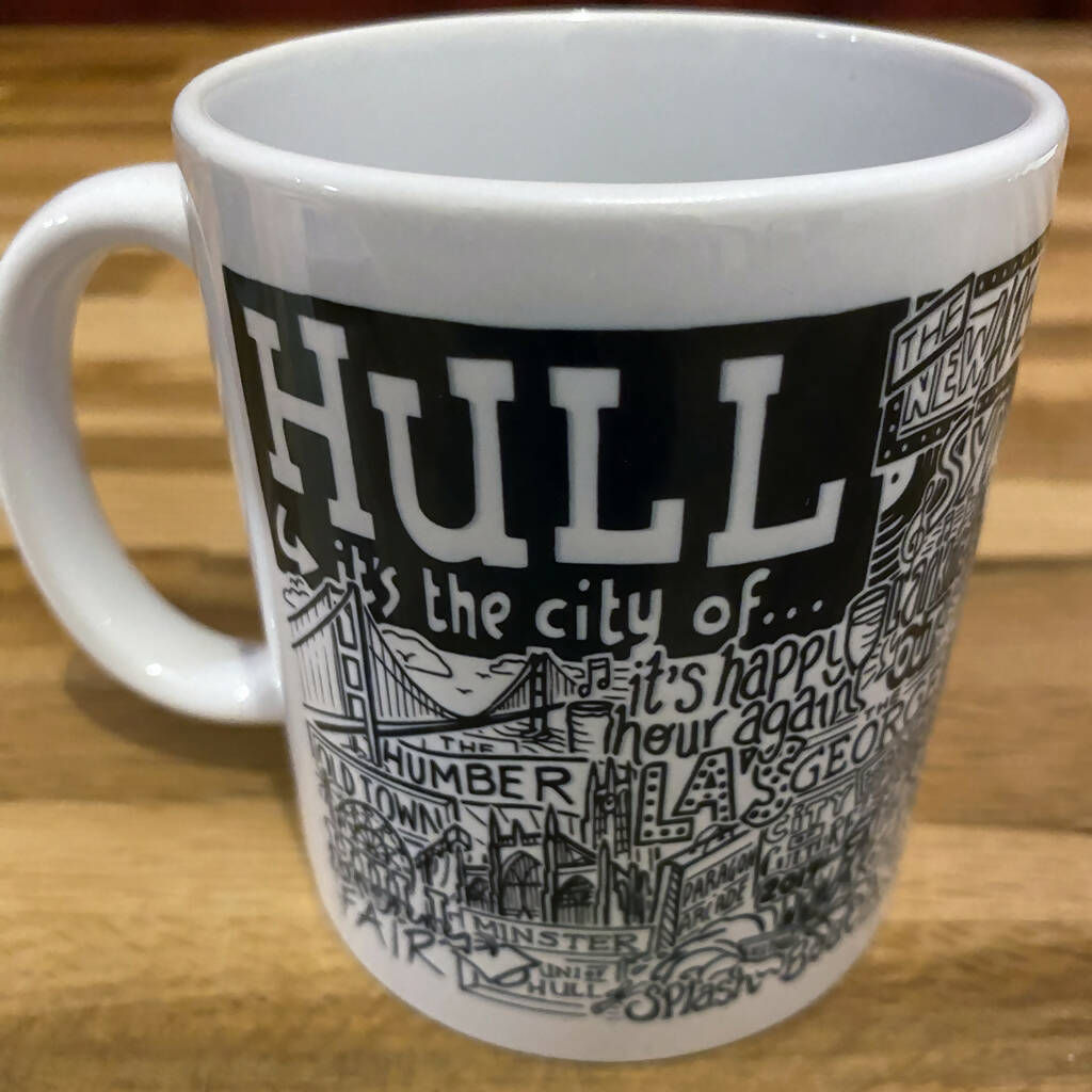 Hull Landmarks Mug | Hand-Drawn Design | Art & Soul