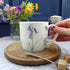 Fine Bone China Spring Flower and Bee Mug