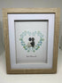 Just Married Heart Greenery - Medium