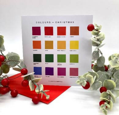 Colours of Christmas - Card