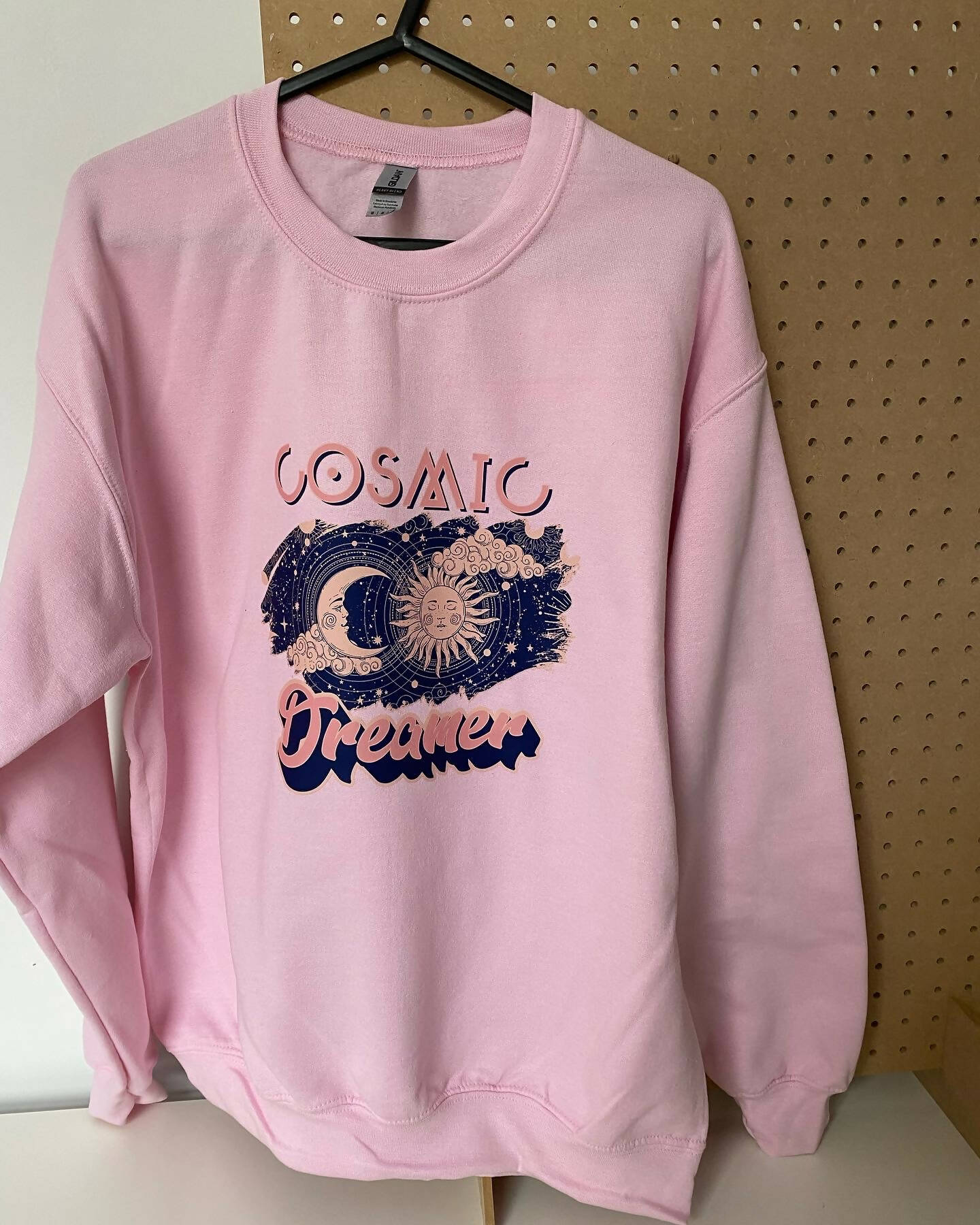 Cosmic Dreamer Pink Sweatshirt