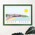 Filey Travel Poster