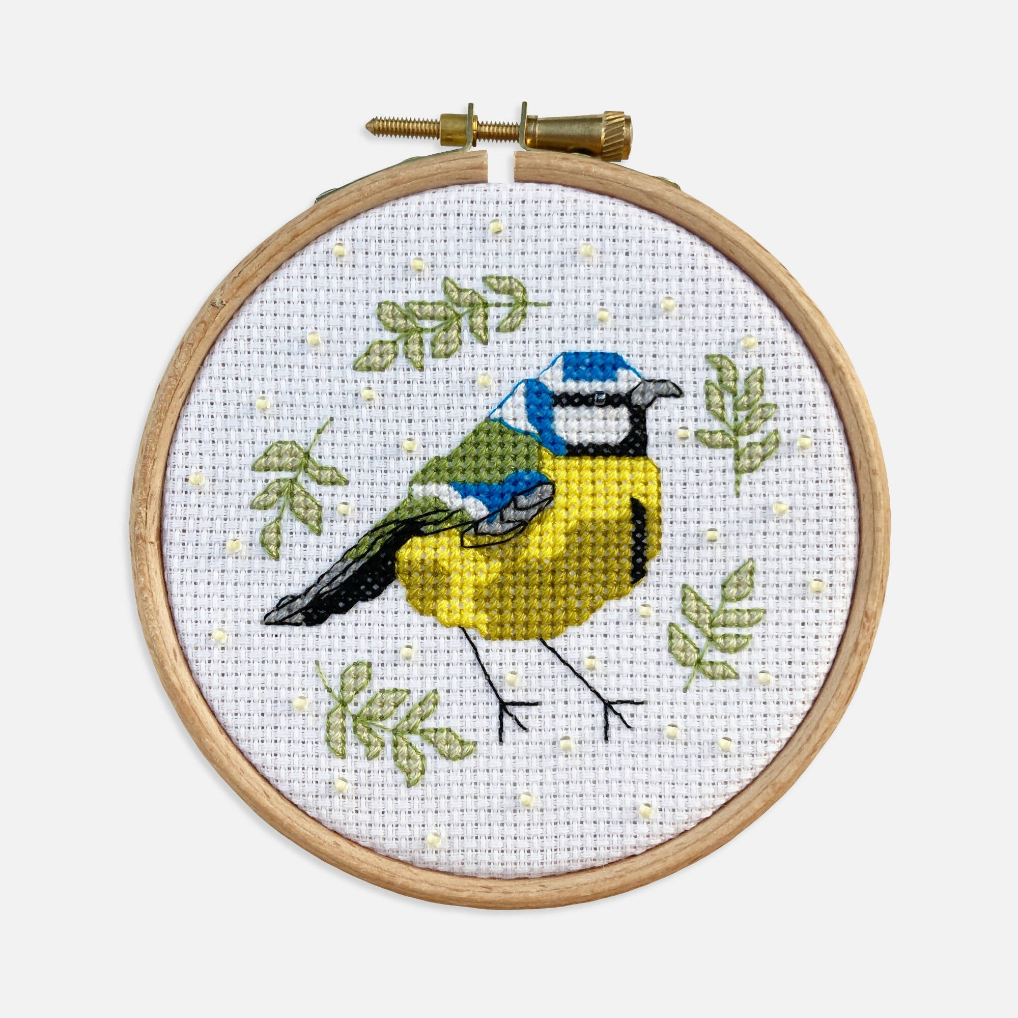 Blue Tit Cross Stitch Kit