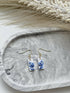 Blue China No. 8 - Handmade Polymer Clay Earrings