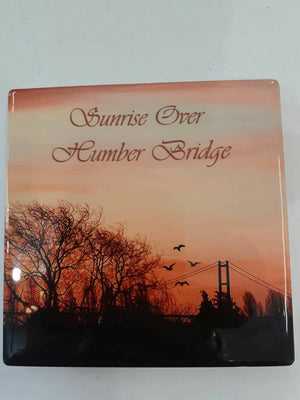 Ceramic coaster humber bridge