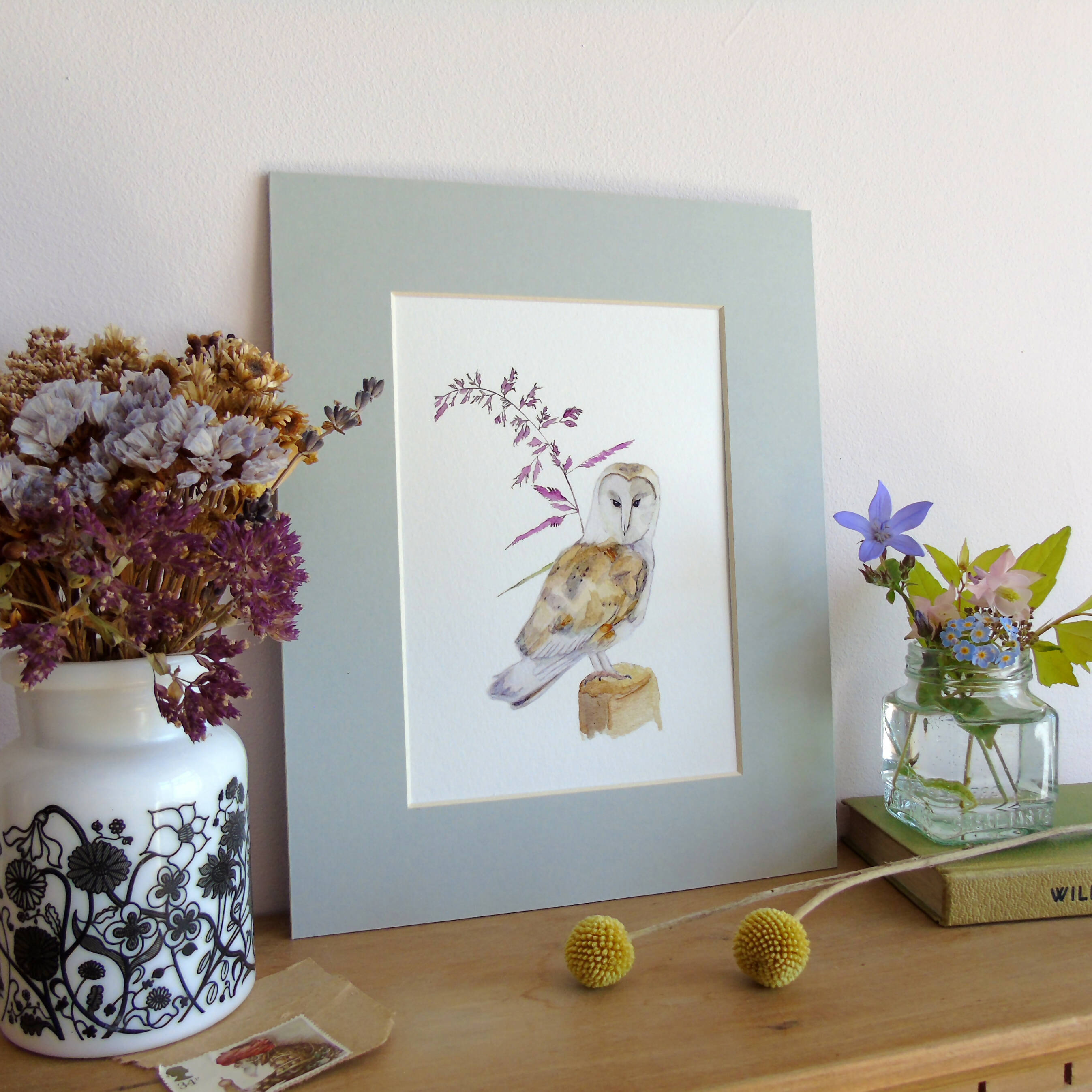 Barn Owl Giclee Print