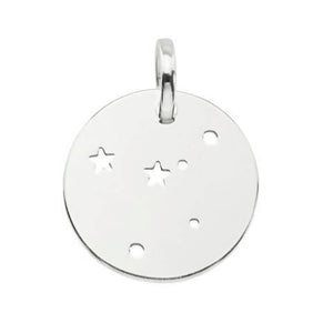 Cancer Star Sign Necklace in Sterling Silver