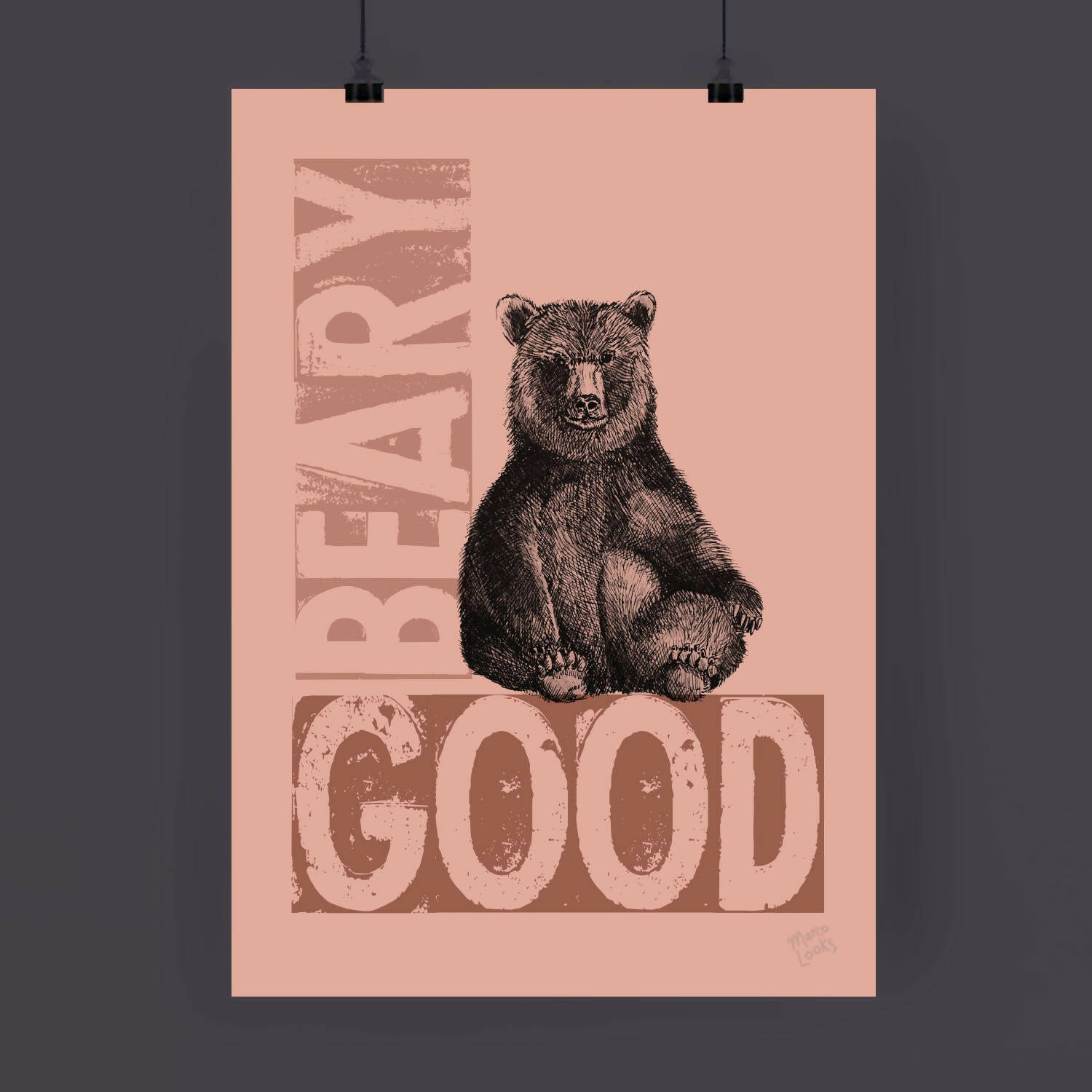A4 Animal Pun Print