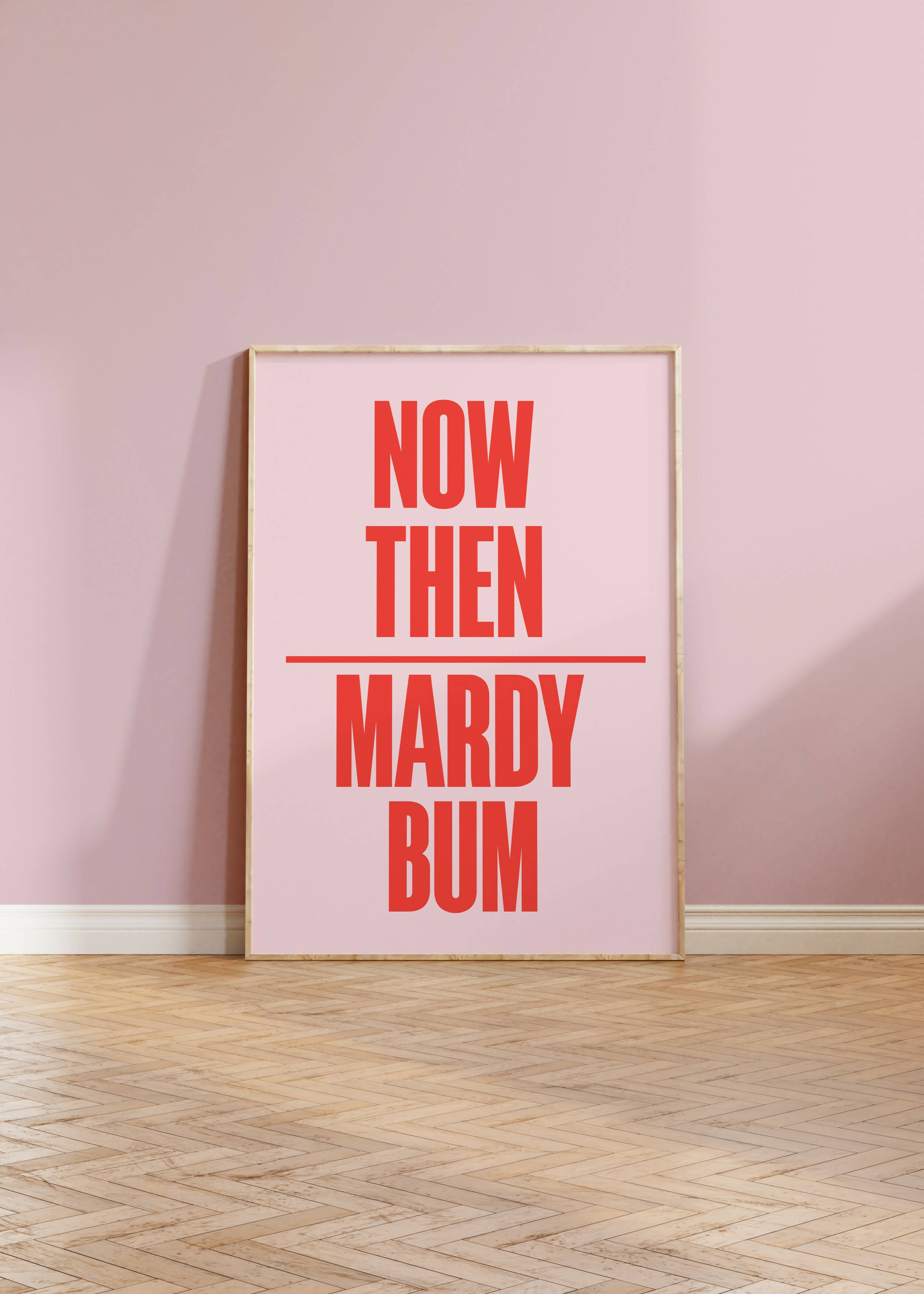 Mardy Bum Print for Music Lovers | Art & Soul