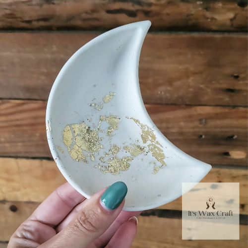 Jesmonite Moon Trinket Tray