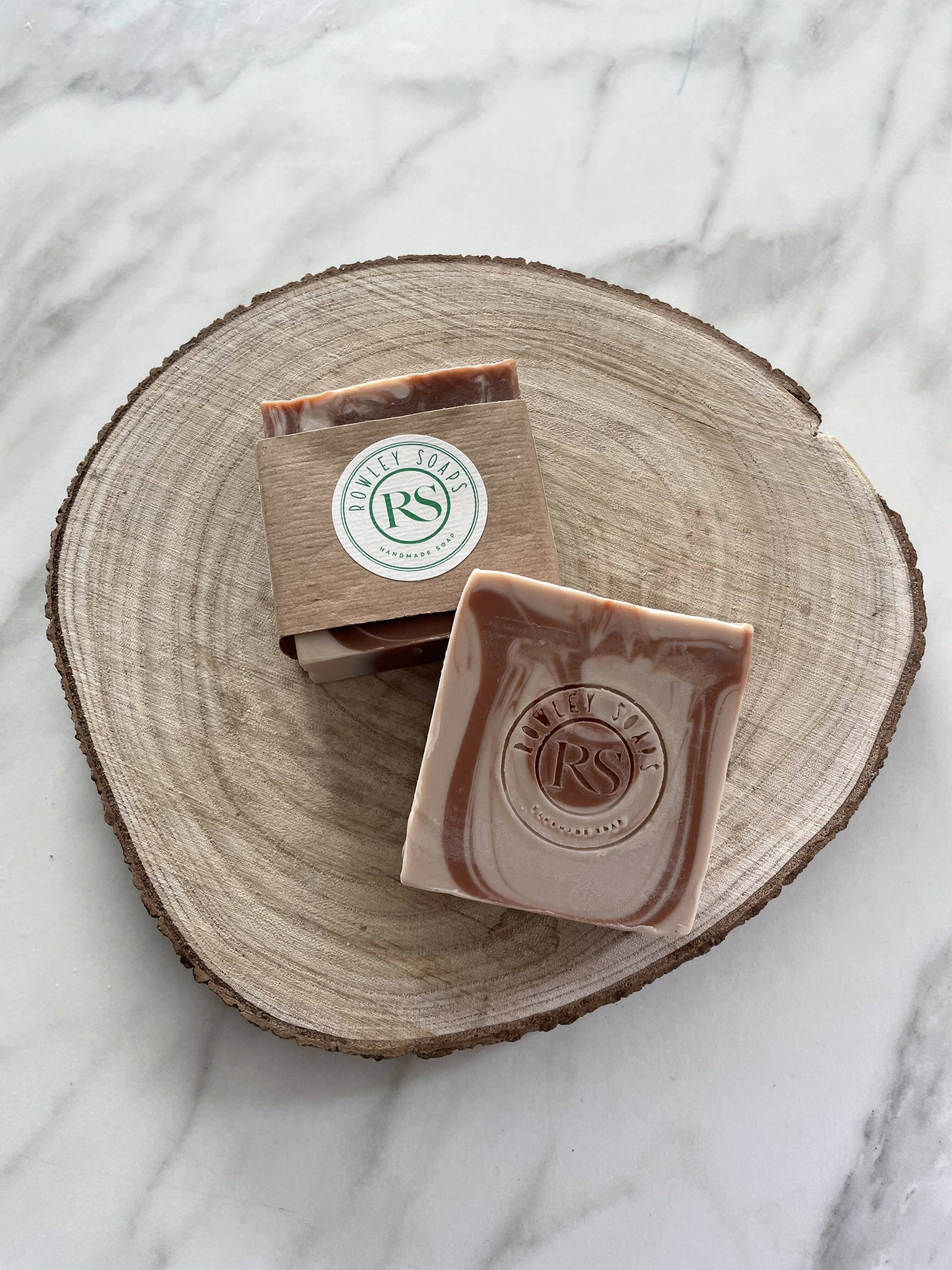 Library Scent & Red Clay Soap | Unique Aroma | Art & Soul