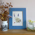 Badger and Muscari Giclee Print