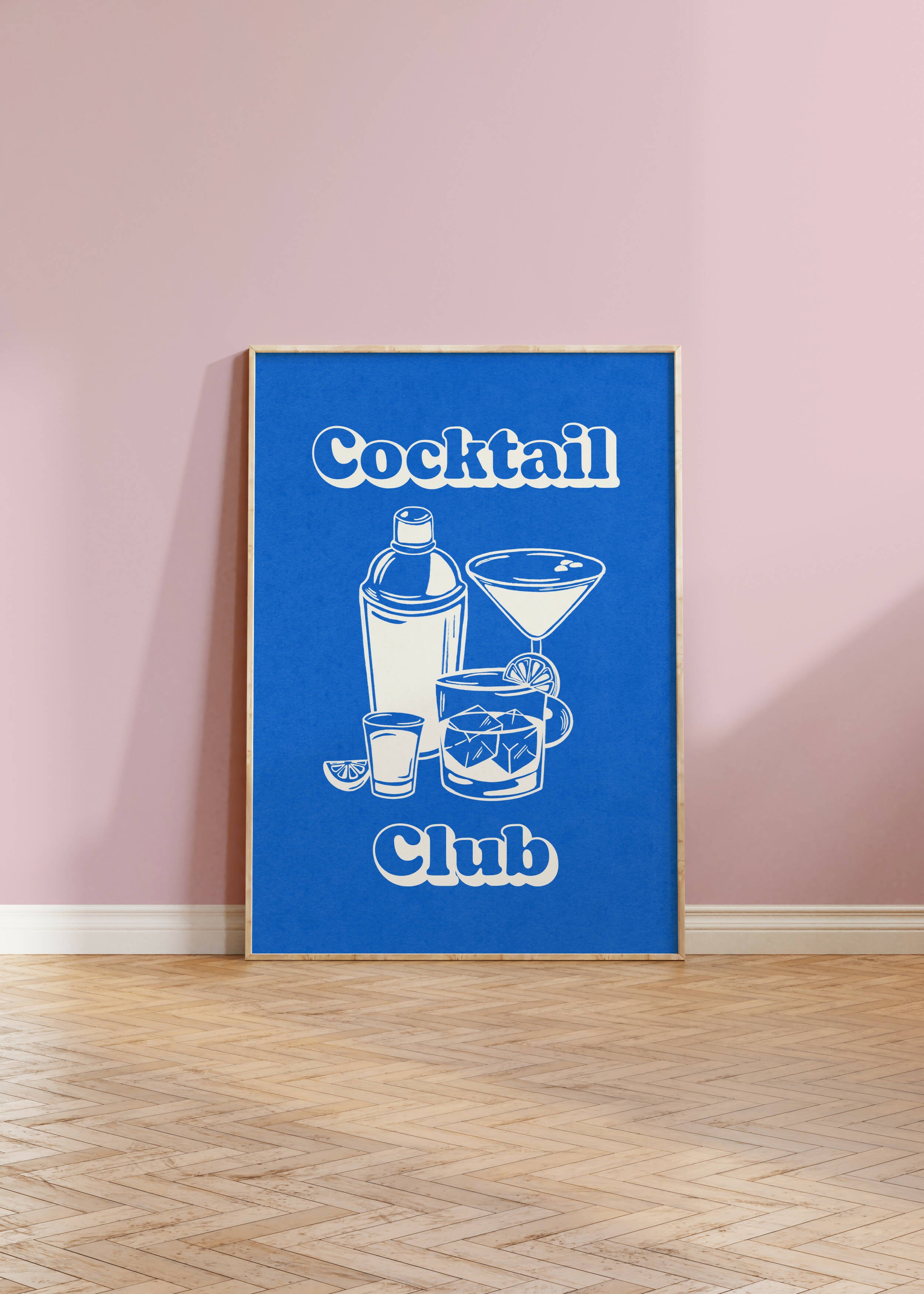 Cocktail Club Print for Stylish Home Decor | Art & Soul