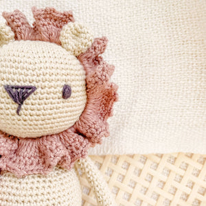 Crochet Lion Toy / UKCA-CE Certified