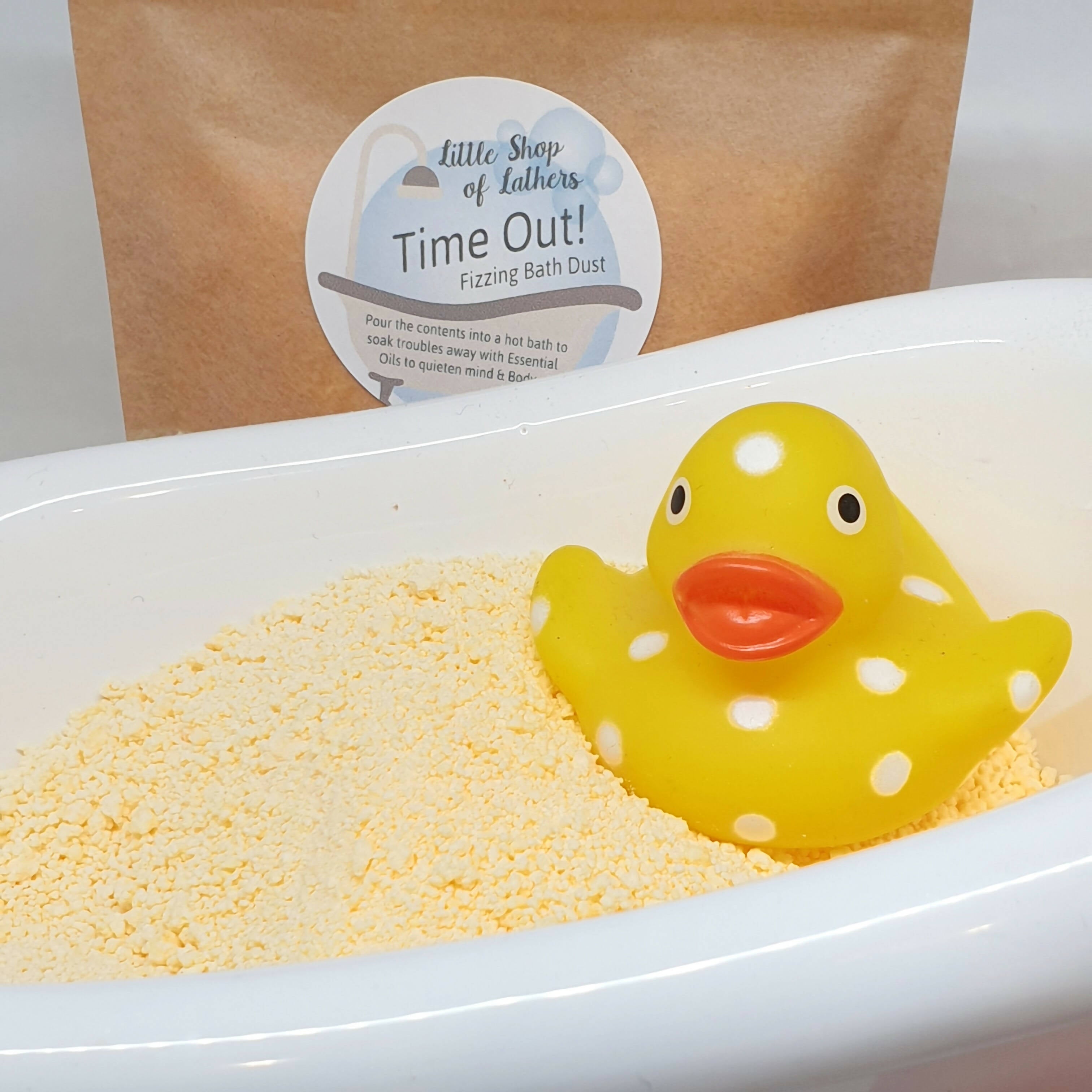 Time Out Fizzing Bath Dust