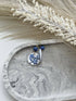 Blue China No. 2 - Handmade Polymer Clay Earrings