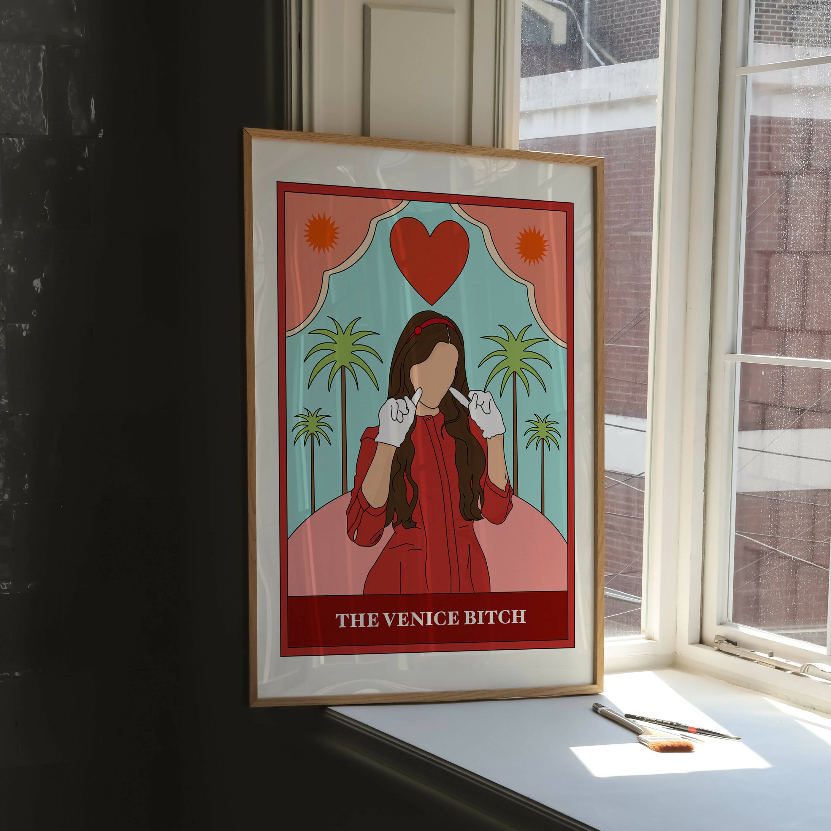 The Venice Bitch Tarot Print - Celebrate Musical Heroes | Art & Soul