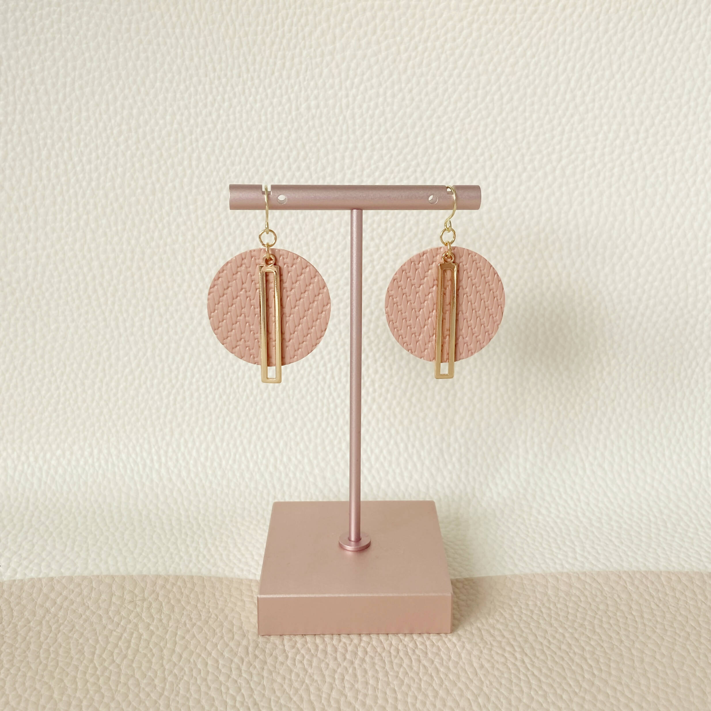 Pink Lantern Earrings