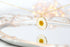 Real Daisy Necklace Gold Plated