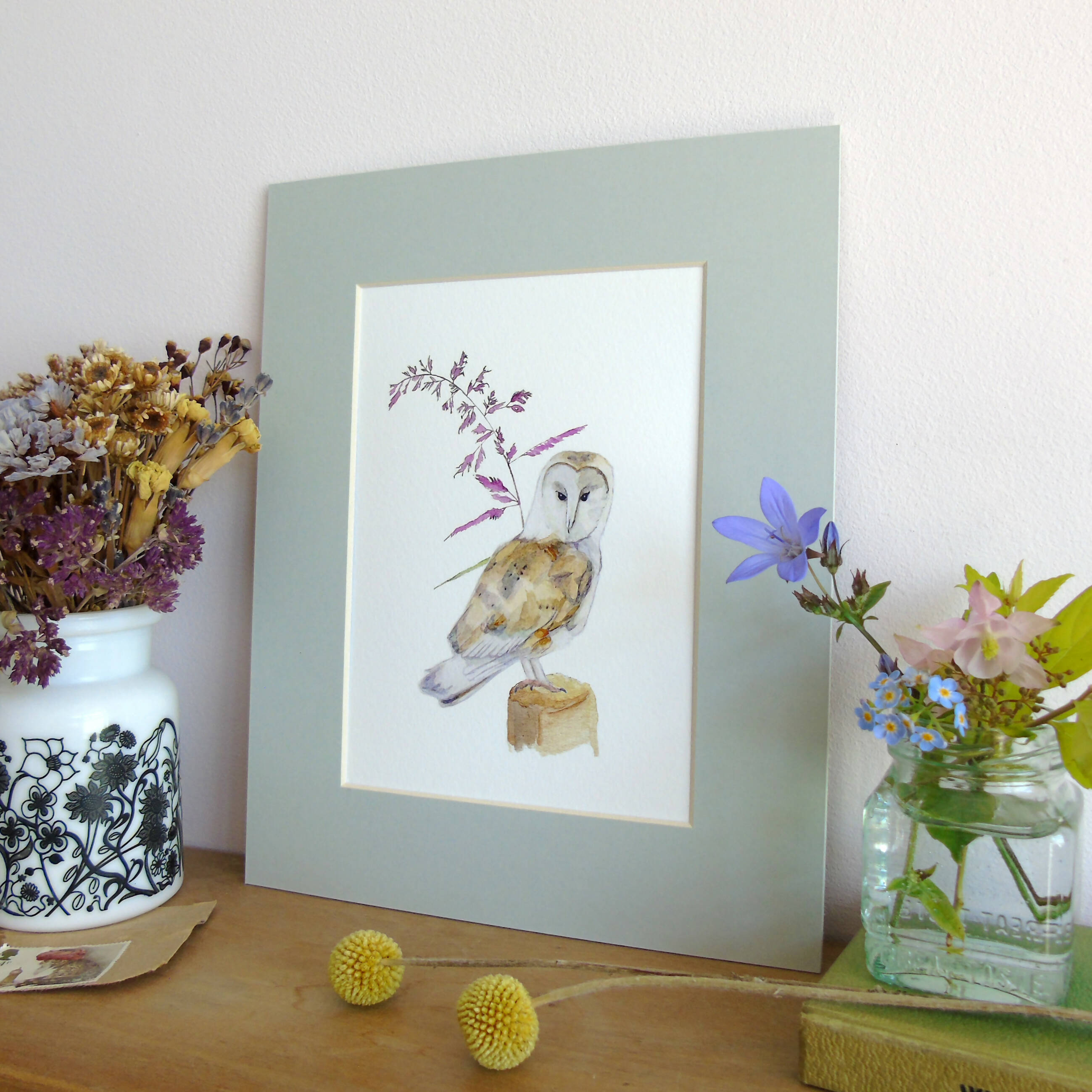 Barn Owl Giclee Print