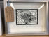 Land Rover Defender Framed Lino Cut Print