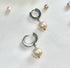 Clasps Pearl Earrings