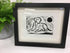 Labrador Framed Lino Cut Print