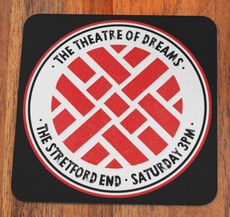 Manchester Utd Coaster KNOT Design