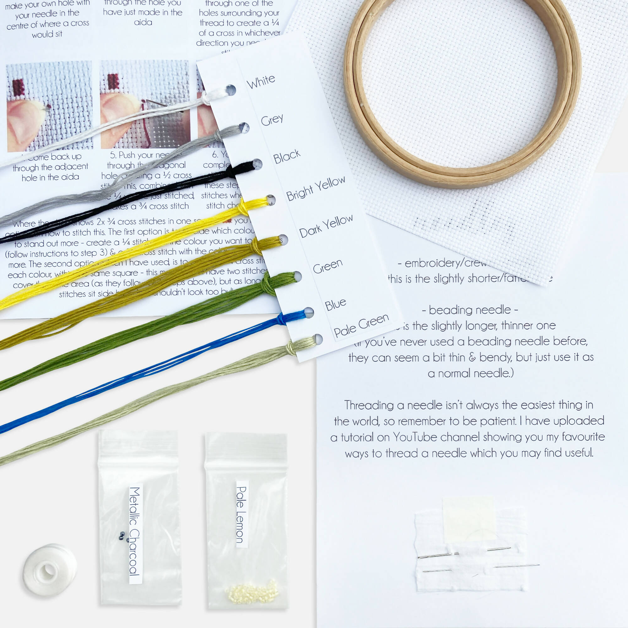 Blue Tit Cross Stitch Kit