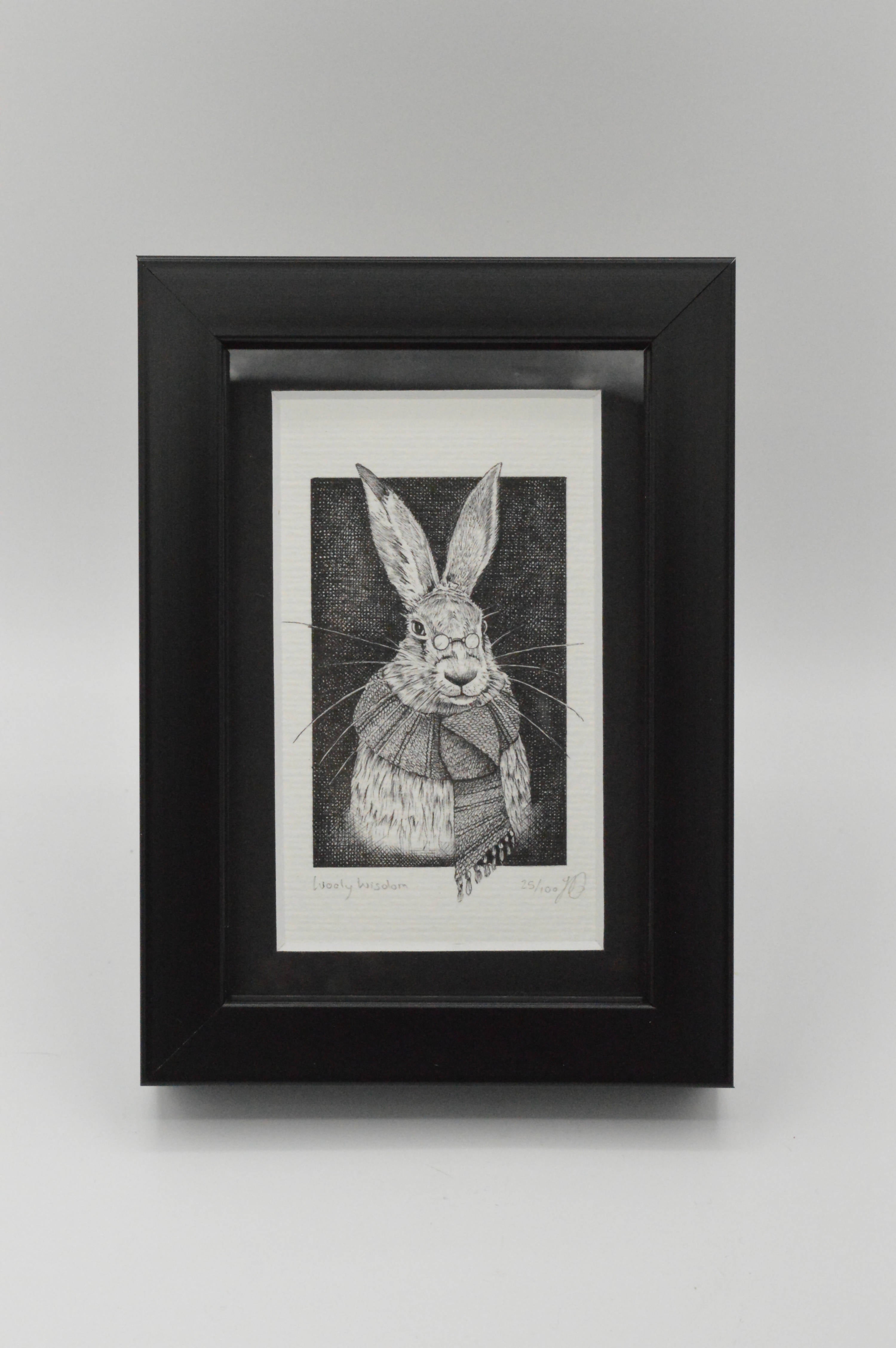 Wooly Wisdom - Limited Edition Print by Jenny Davies