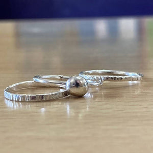 Silver Stacking Rings - Multiple Vairants/Prices