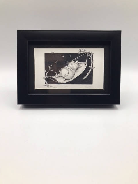 Hammock Time - Framed Limited Edition Print by Jenny Davies