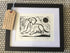 Labrador Framed Lino Cut Print