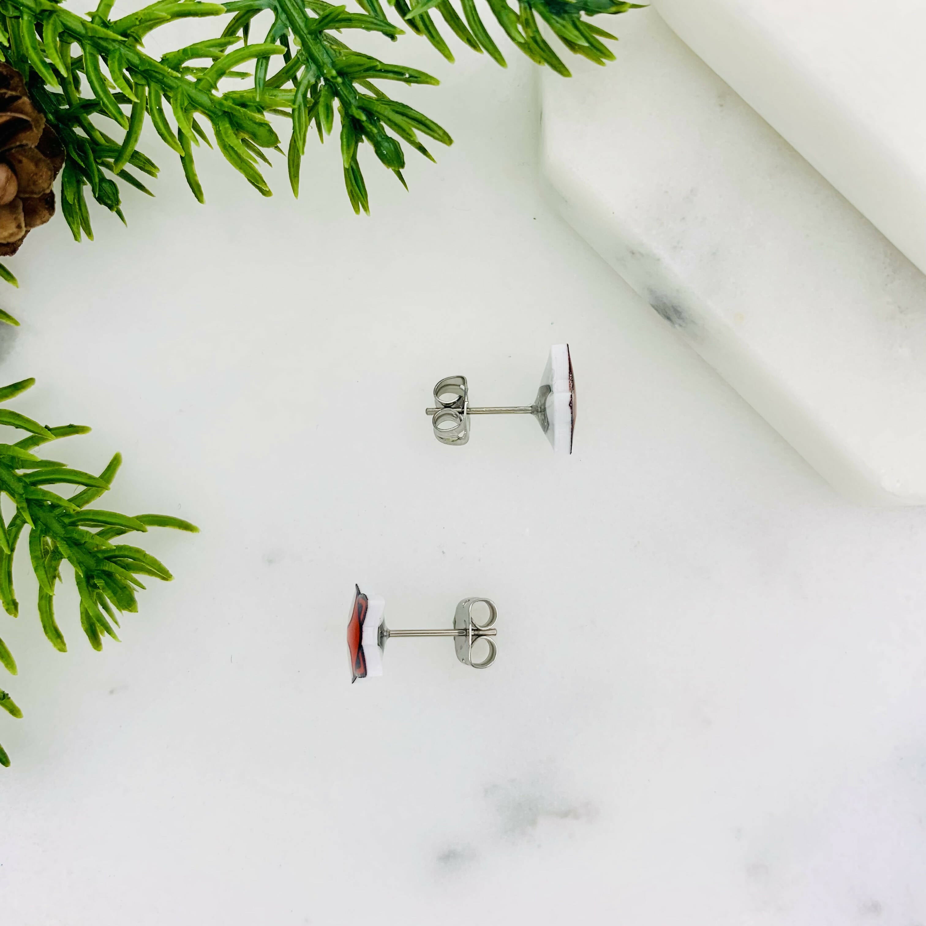 Cute Handmade Fox Stud Earrings | Art & Soul