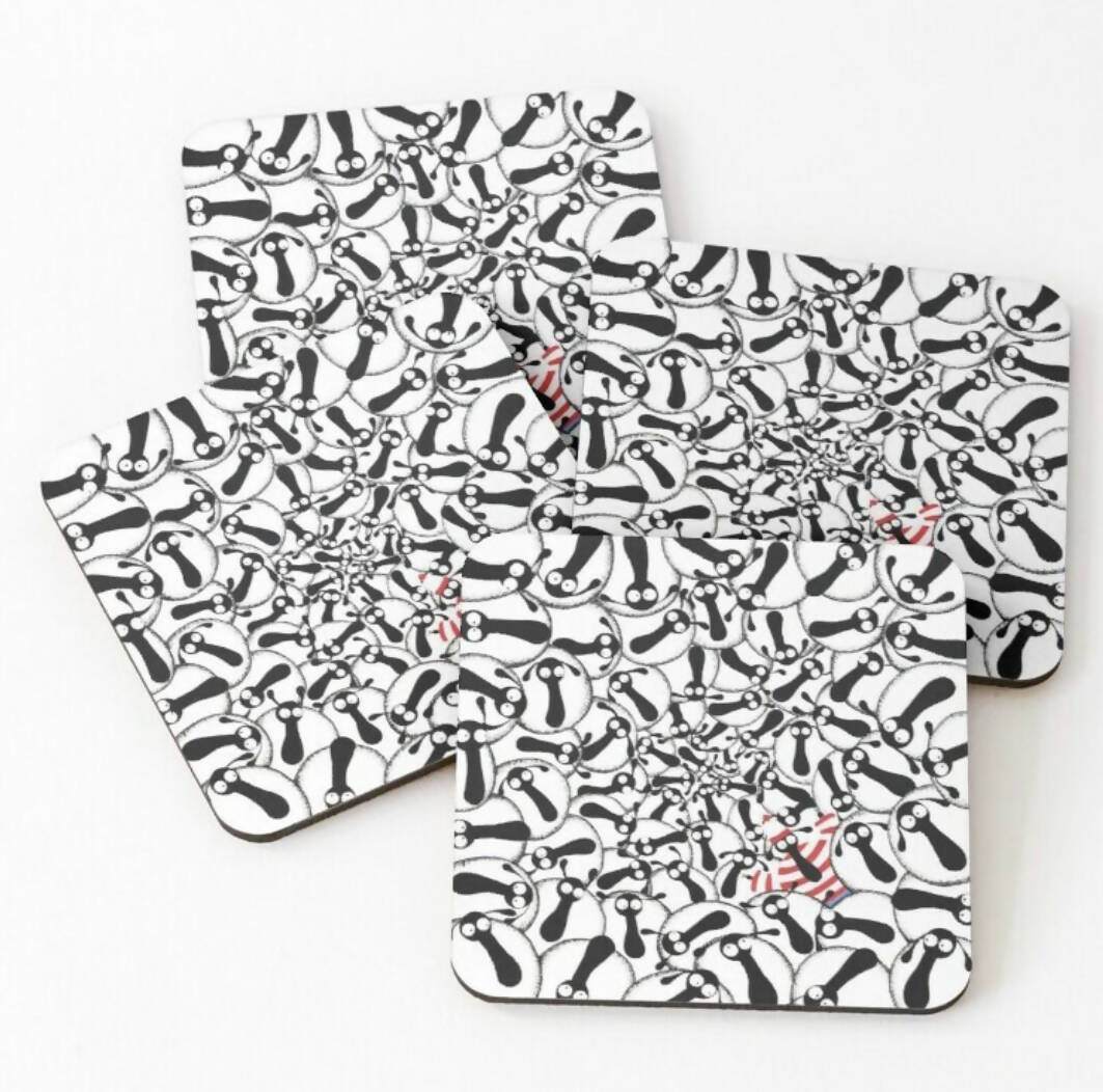 Where's Woolly? Coaster | Fun Home Decor | Art & Soul