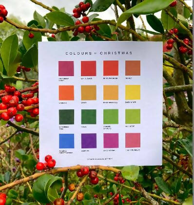 Colours of Christmas - Card