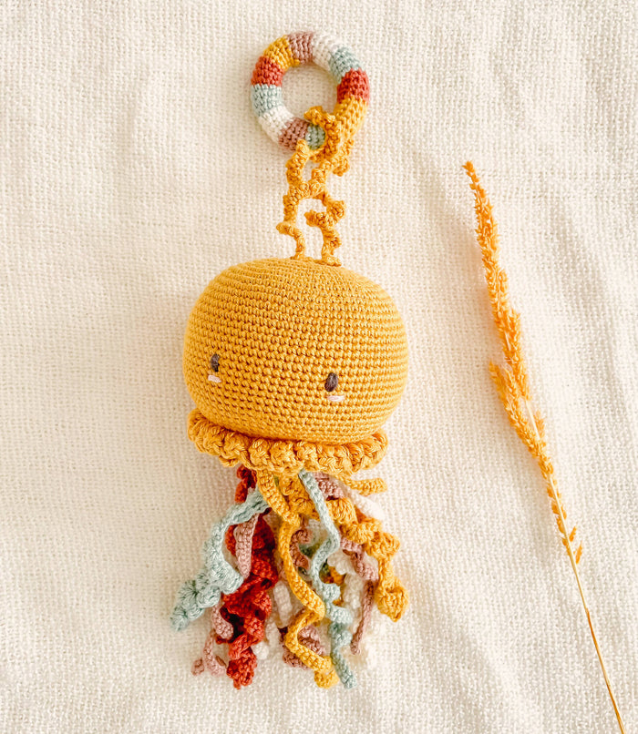 Crochet Jellyfish Mobile