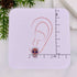 Sugar Skull Stud Earrings